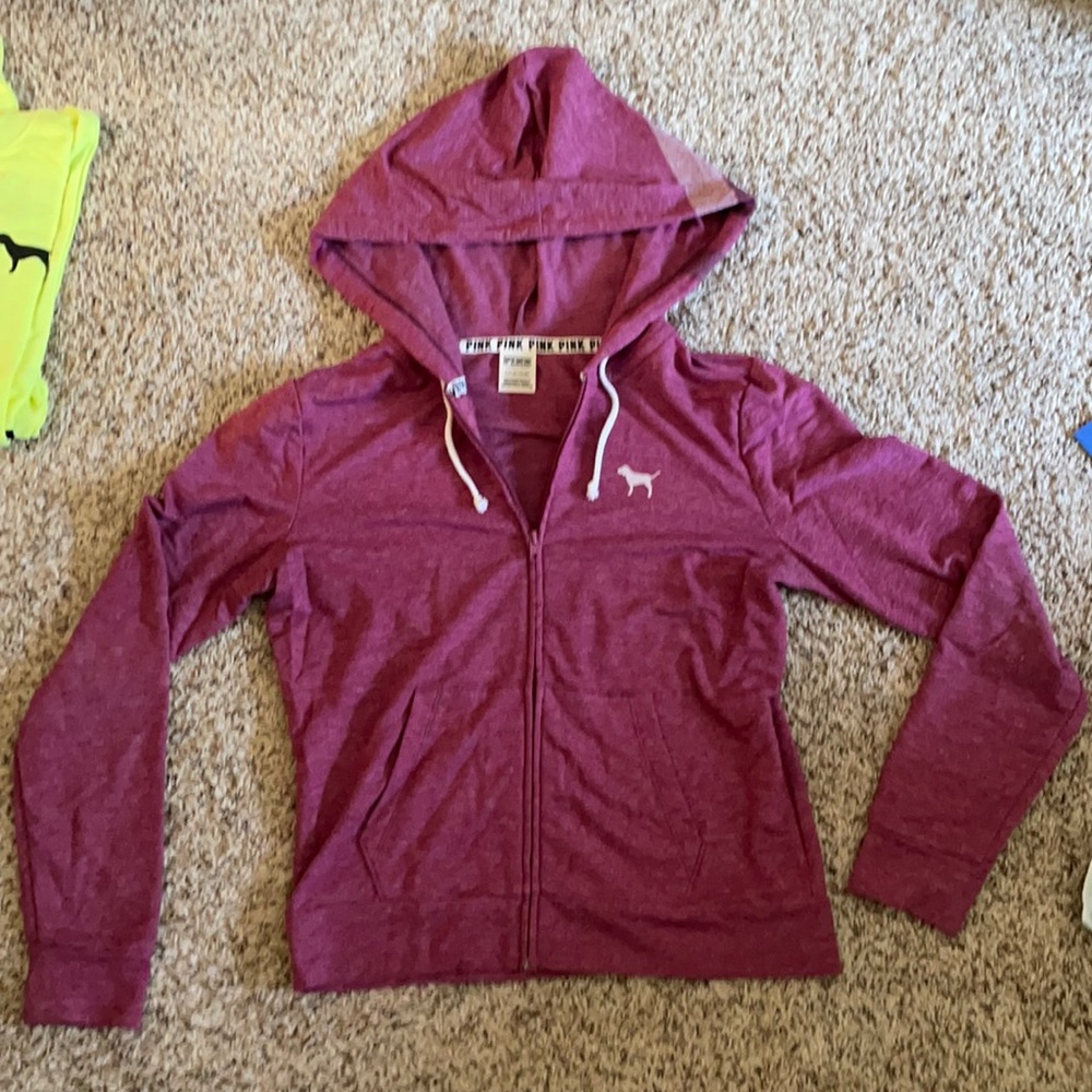 Pink Zip up Jacket